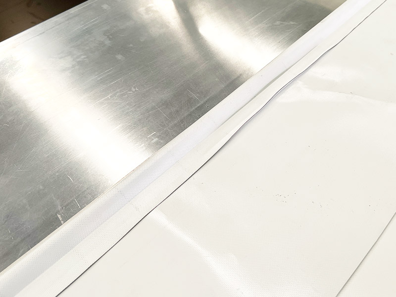 可自动折边的PVC篷布焊接机